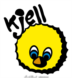 Kjell logo color black